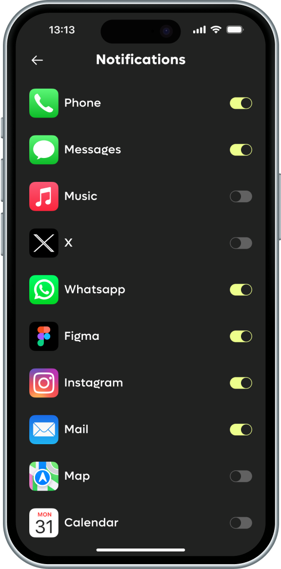 App screen 5